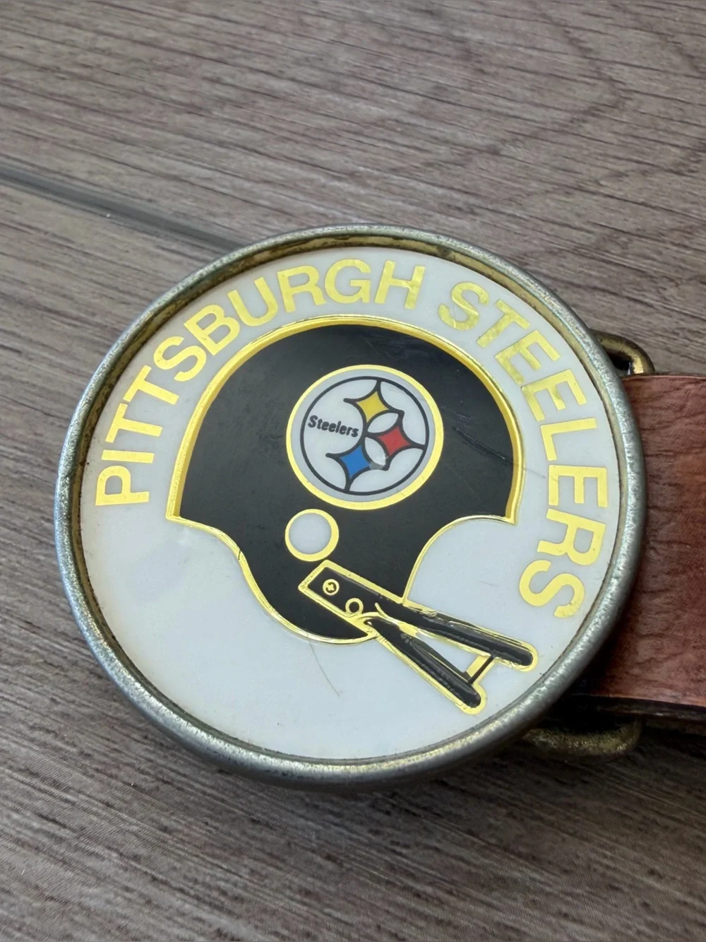 Vintage Pittsburgh Steelers Belt Buckle